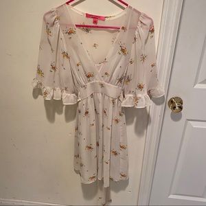 Betsey Johnson x Urban Outfitters Floral Dress